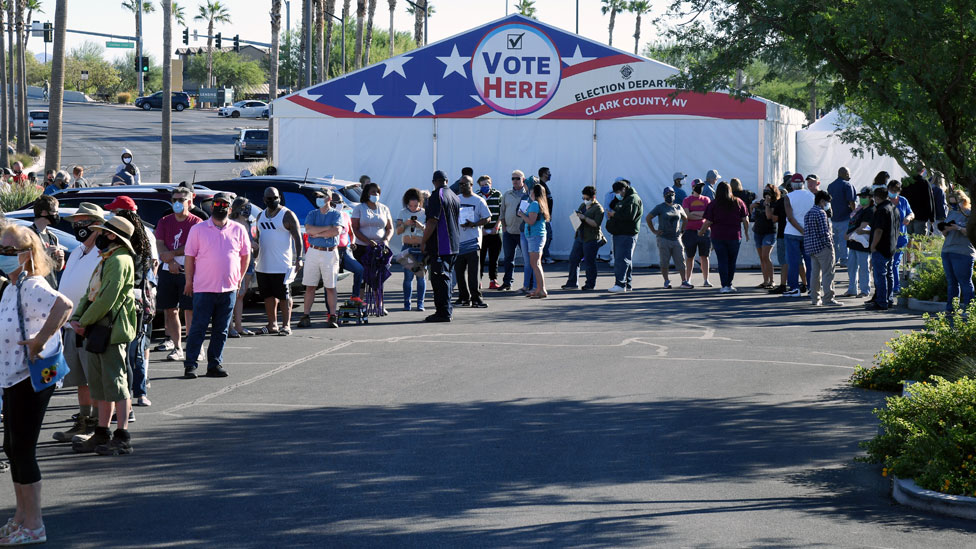 Long queues in Nevada