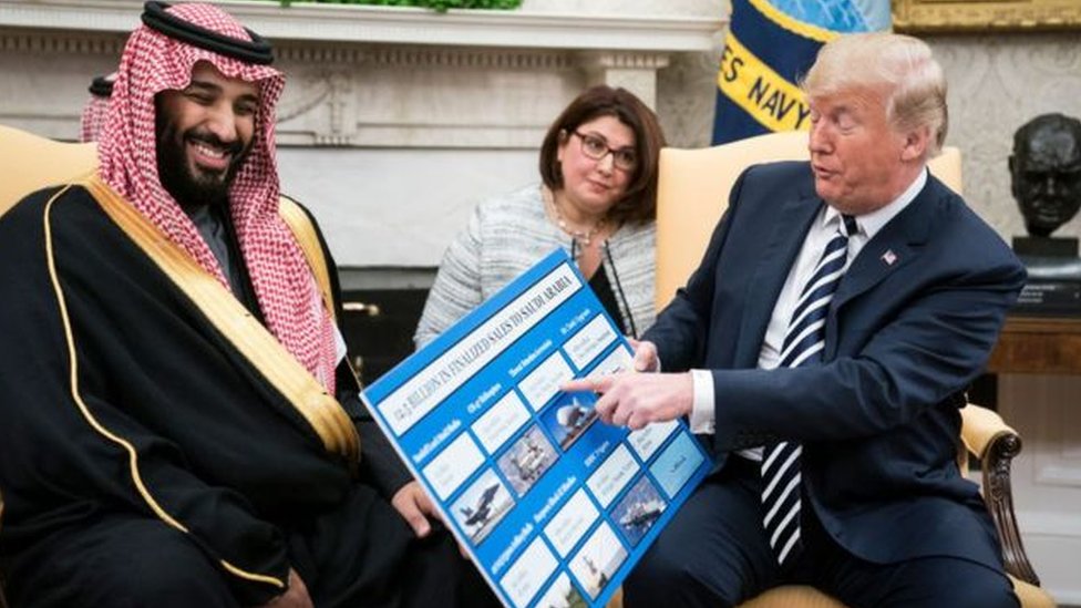 ترامب وبن سلمان