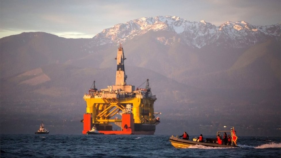 Нефтяная вышка Shell