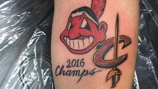 Cubs Fan Gets 'Optimistic' Tattoo