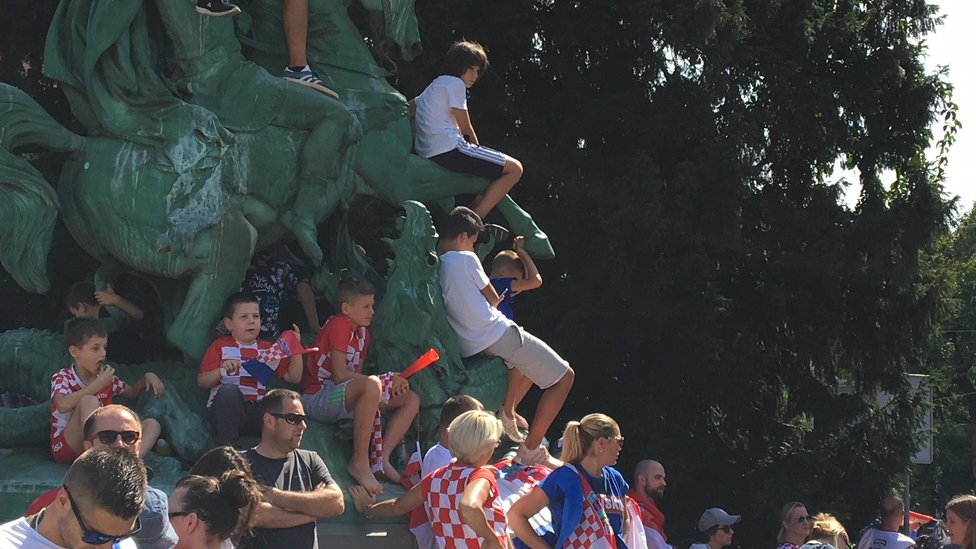 Hrvatski navijači čekaju reprezentaciju