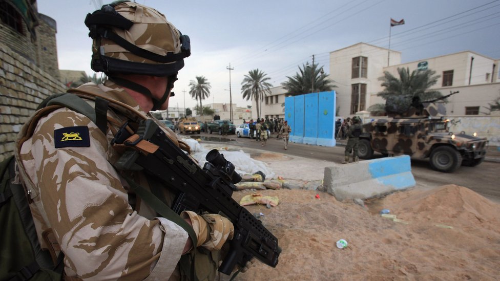 جندي بريطاني في العراق
