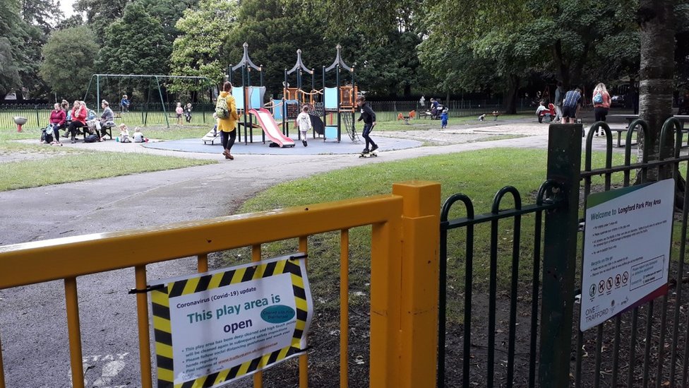 Coronavirus Reopening of playgrounds 'a postcode lottery' BBC News
