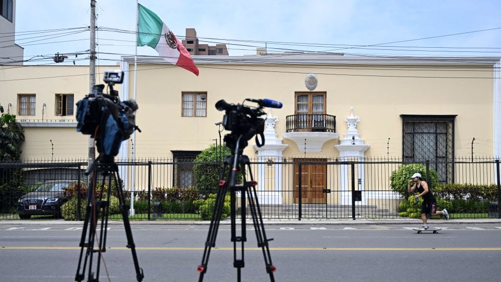 Embajada mexicana en Perú.