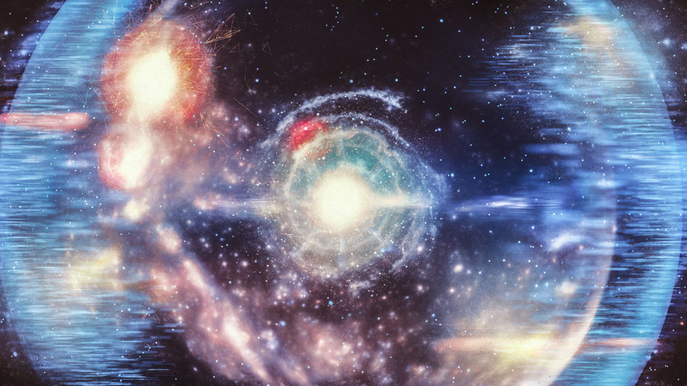 Ilustración del Big Bang