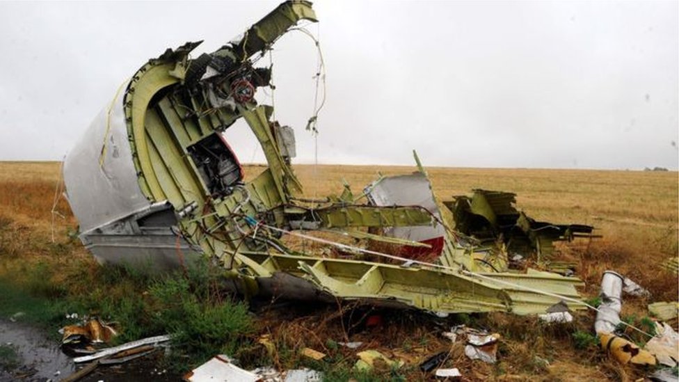 Обломки MH17