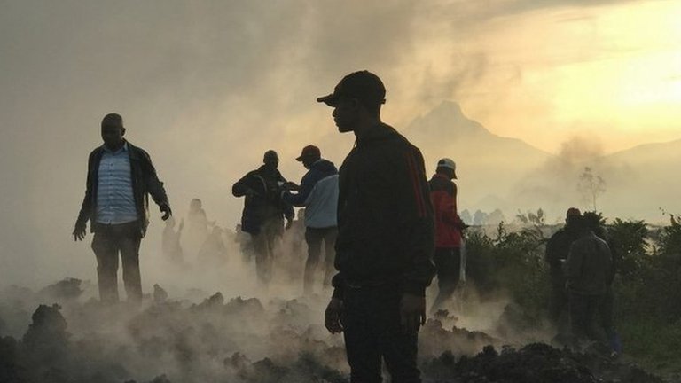 Mount Nyiragongo: Volcanic eruption in DR Congo leaves people homeless