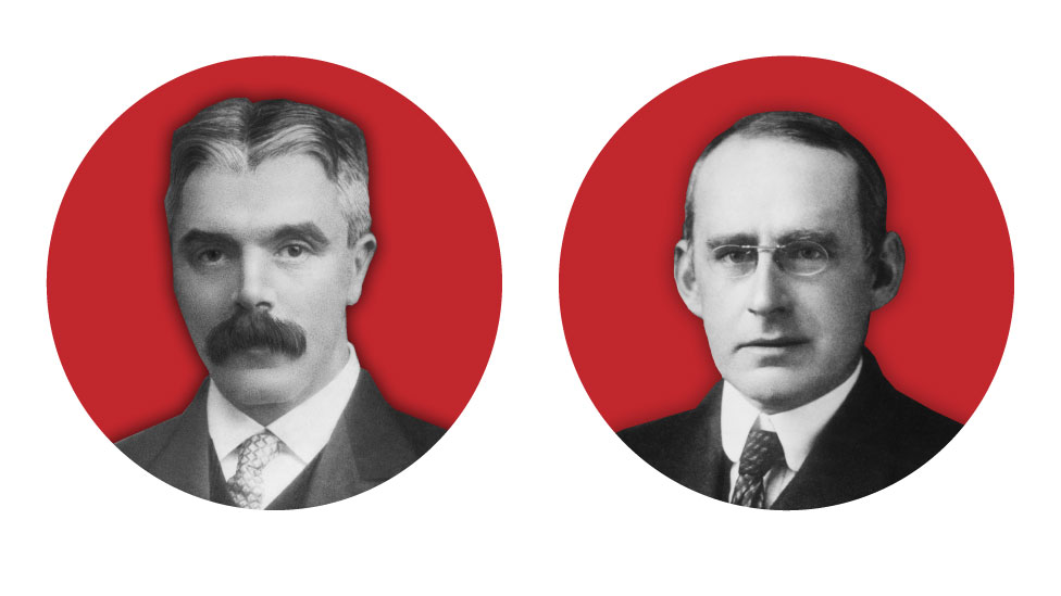 Frank Watson Dyson y Arthur Stanley Eddington