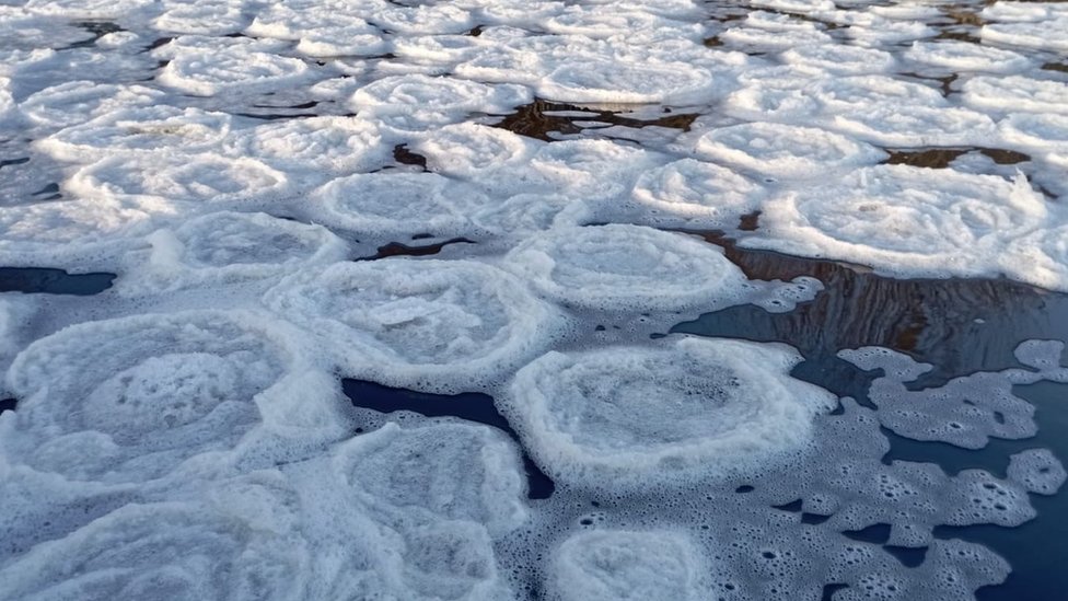Arctic Blast Turns Lake Superior Into Pancake Ice In Wisconsin