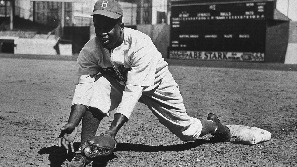 Major League Baseball celebrates Jackie Robinson Day, but Black players are  still waning, Sports