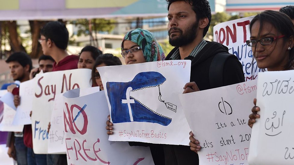protestas por Free Basics