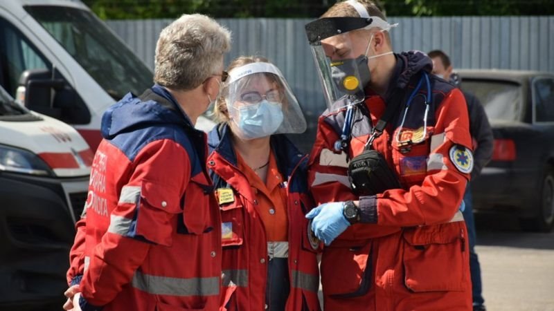 ukrajinsko medicinsko osoblje