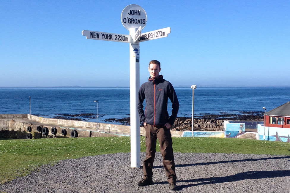 Том Клэнси из John O 'Groats