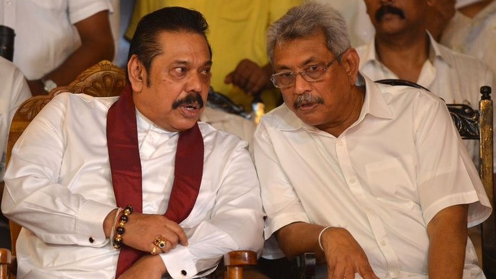 Los hermanos Rajapaksa