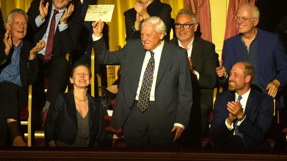 Attenborough at 100: Prince William congratulates Sir David on 'remarkable  milestone'