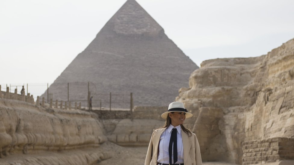 2018年，美國第一夫人訪問非洲。