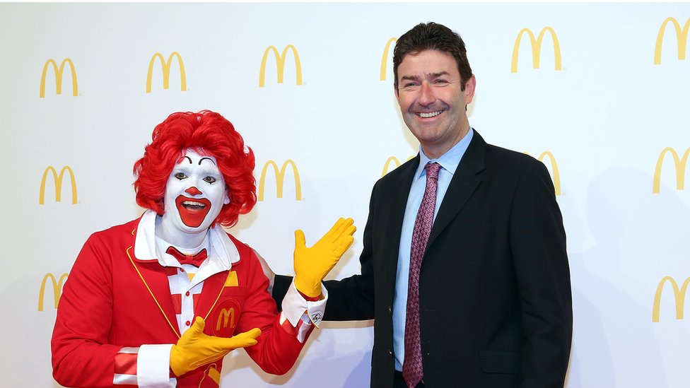 في عام 2015 تولى ايستربروك إدارة ماكدونالدز