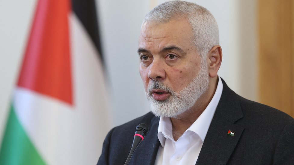 Israel-Gaza war: Hamas leader Ismail Haniyeh says three sons killed in air strike