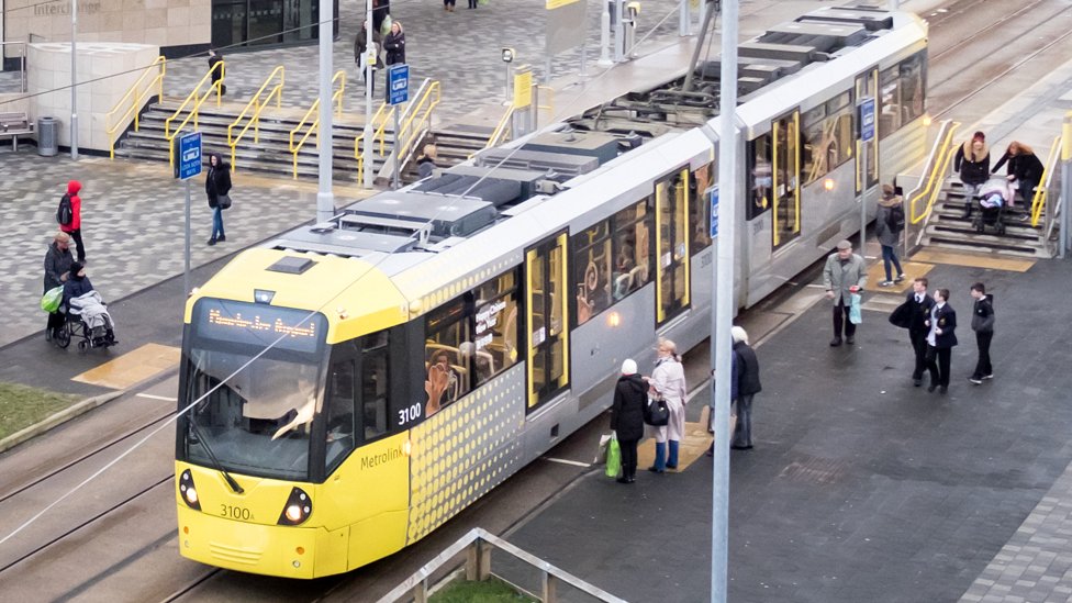 Metrolink tram services cut due to Covid staff shortages -