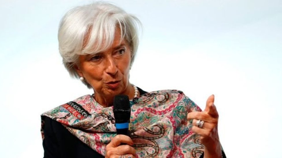 La jefa del Fondo Monetario Internacional, Christine Lagarde, podría ser una de las figuras fuertes del próximo gobierno de Macron. Christine Legarde