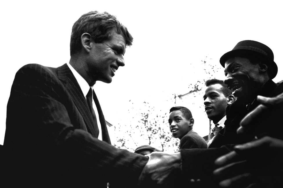 Кеннеди в Гарлеме в 1964 году