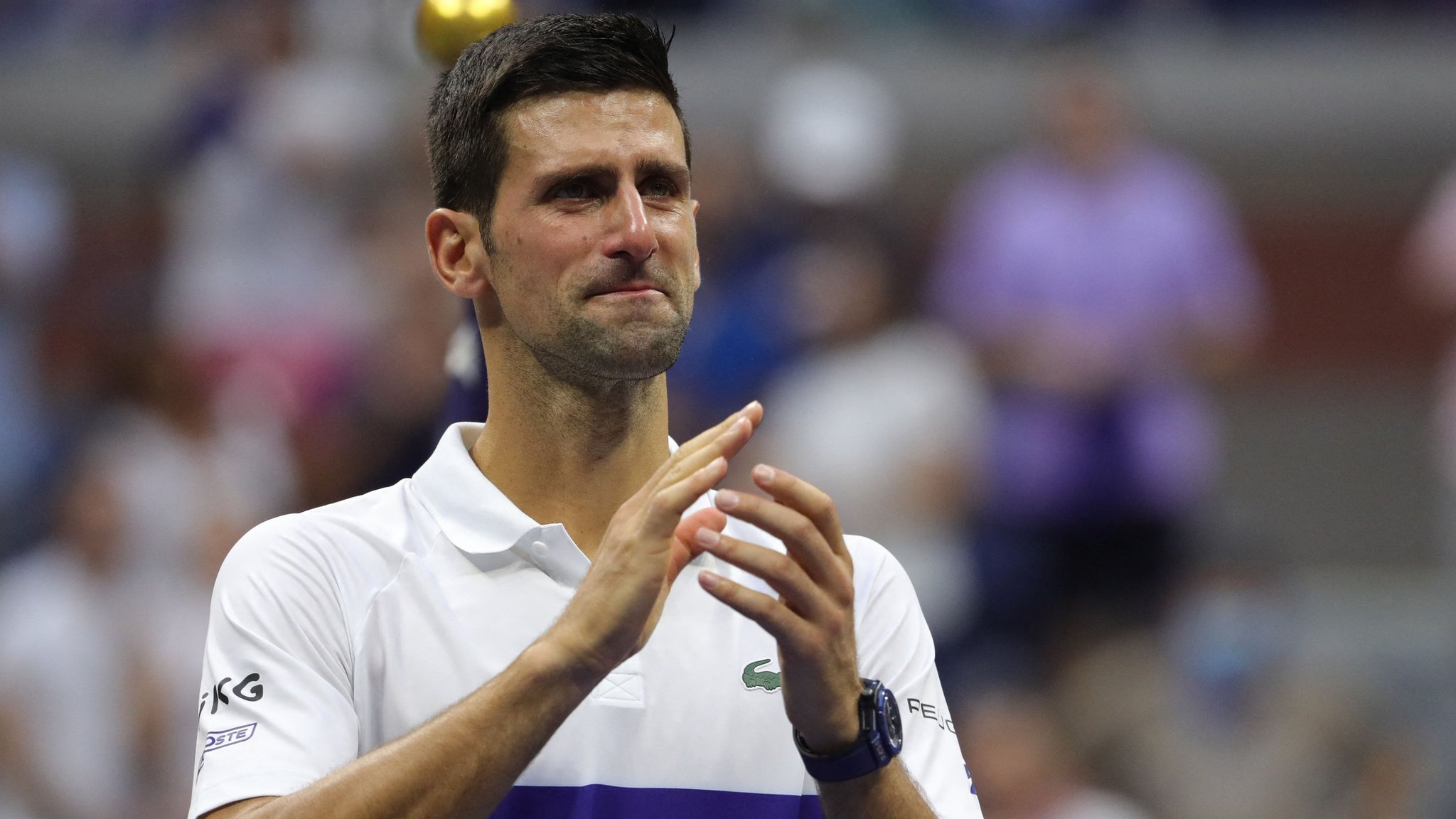 US Open 2021: Tearful Novak Djokovic thanks New York crowd for ovation