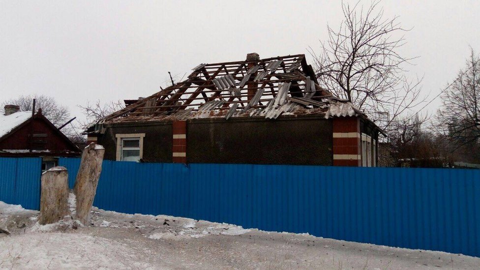 Результаты обстрелов Авдеевки