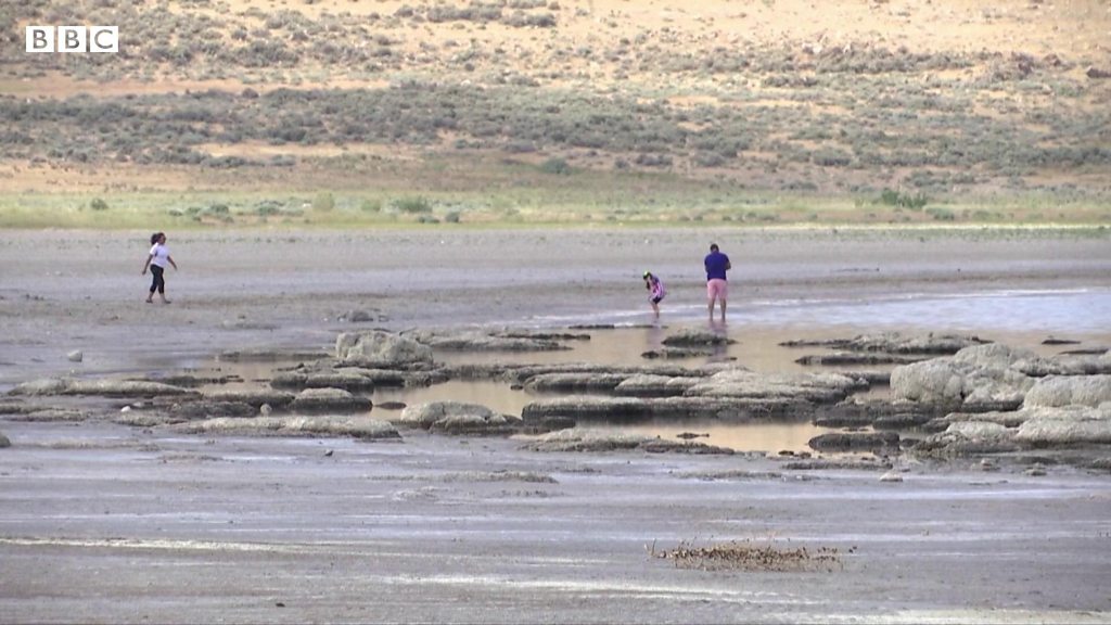 Utah's Great Salt Lake is running out of water