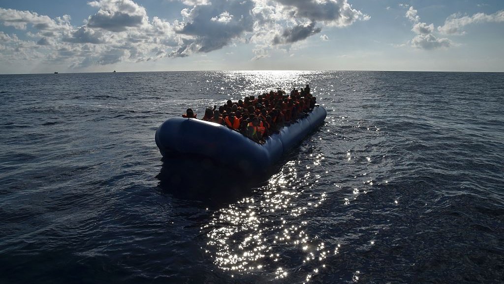 Dead children washed up on Libya beach, says charity