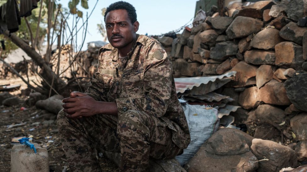 Ethiopian soldiers