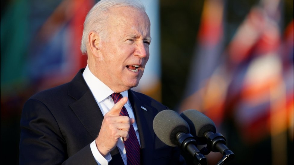 Biden signs 'once-in-a-generation' $1tn infrastructure bill into law