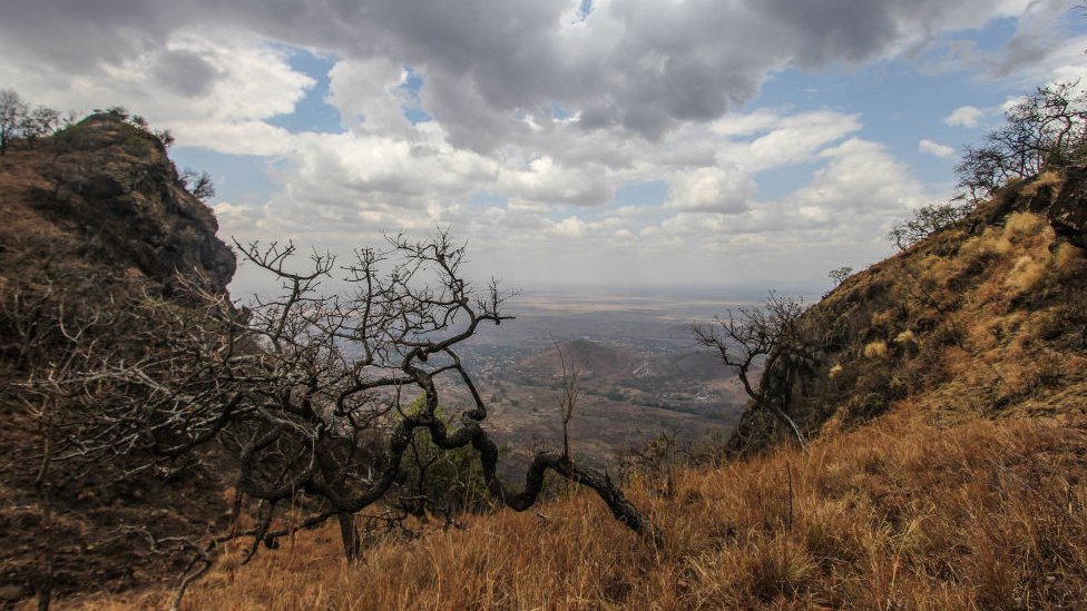 File picture of Mount Moroto in Karamoja