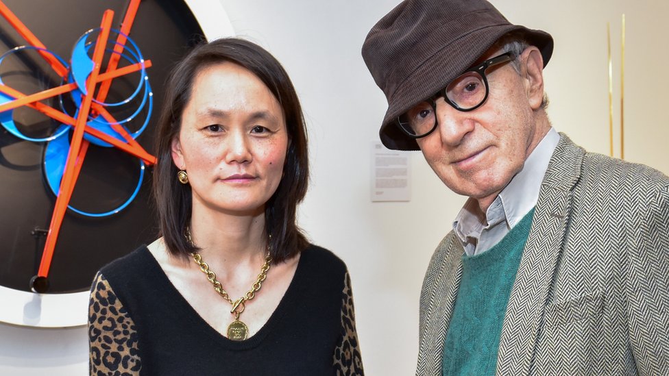 Soon-Yi y Woody Allen en 2018