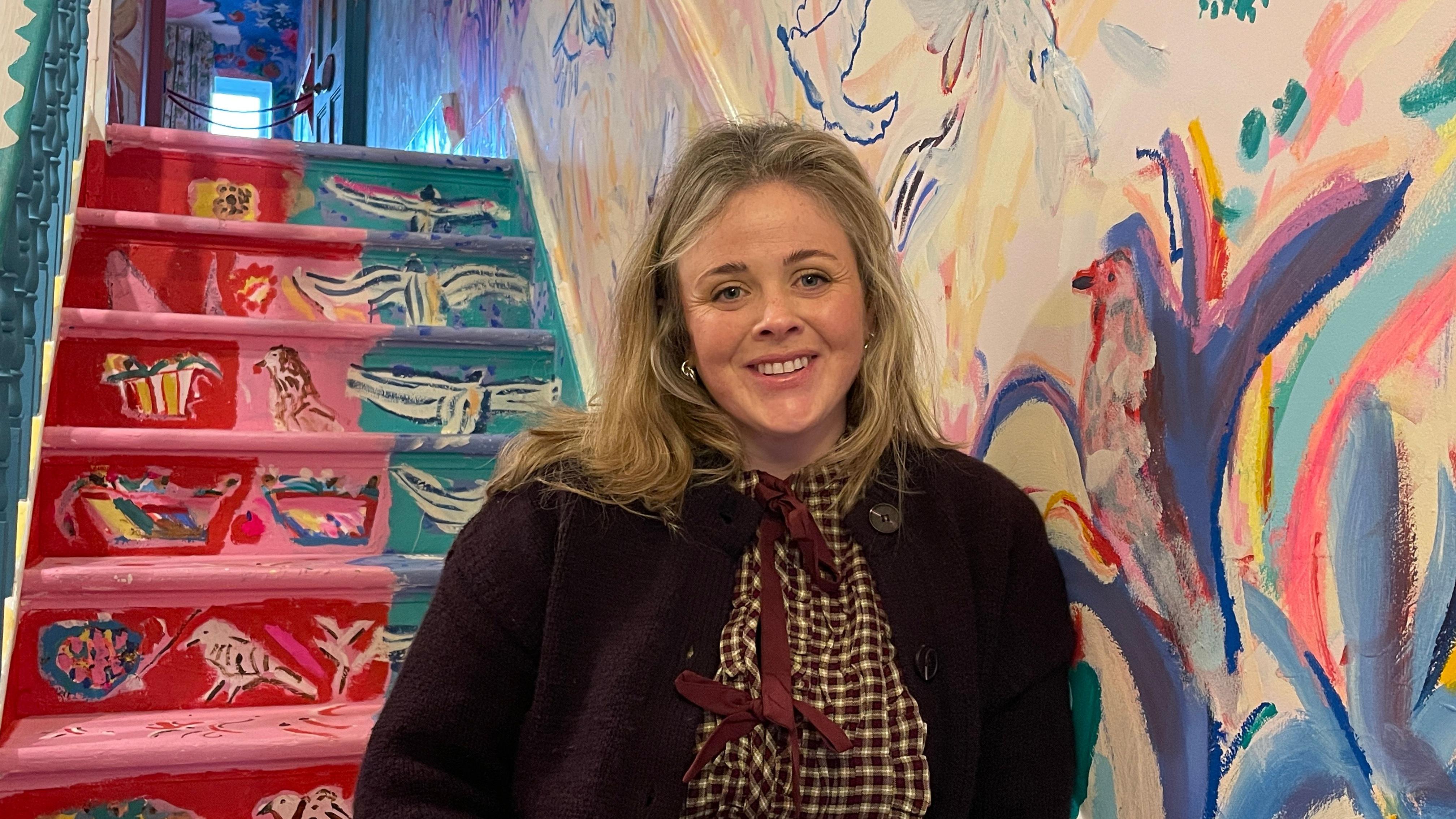 Devon woman transforms entire house into a work of art