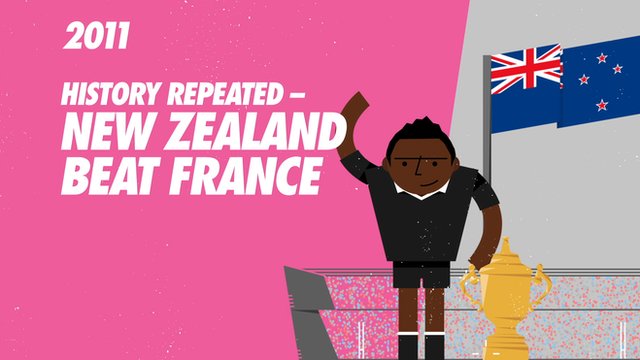 New Zealand beat France in 2011