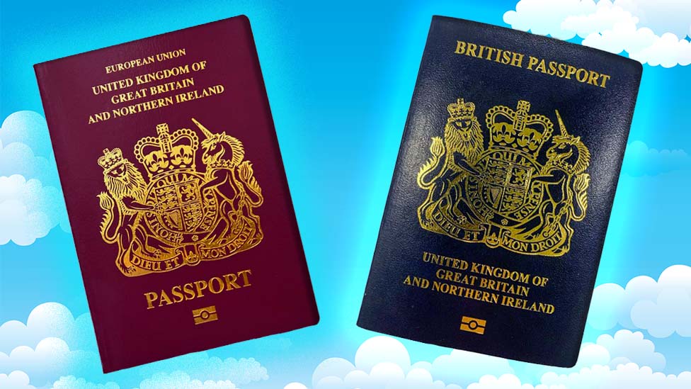 Brexit Why Your Next Uk Passport Will Be Blue Cbbc Newsround | Free Hot ...
