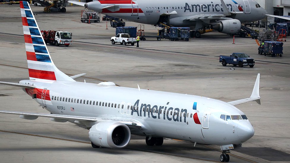 Заземлил Boeing 737 Max American Airlines