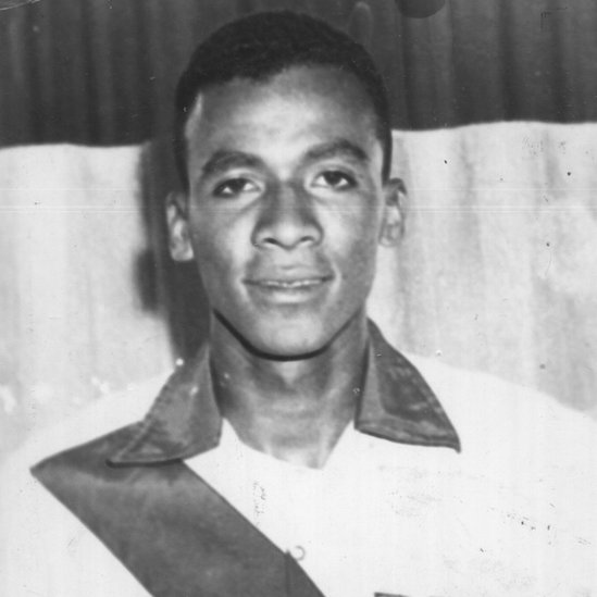 El ecuatoriano Alberto Spencer es el máximo goleador en la historia de la Copa Libertadores. Alberto Spencer en los comienzos de su carrera