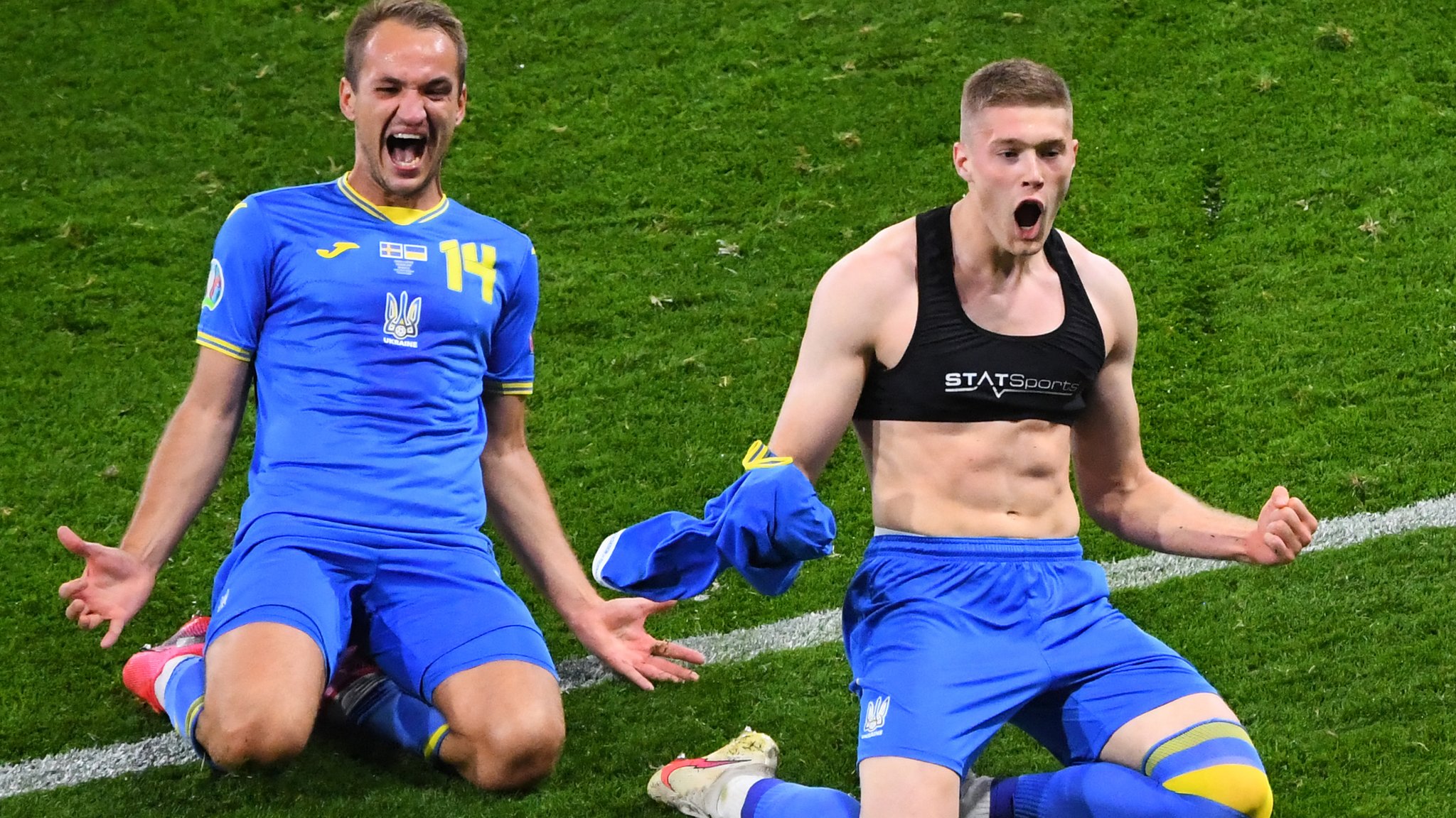 Euro 2020: Sweden 1-2 Ukraine (AET): England to face Ukraine in quarter-finals