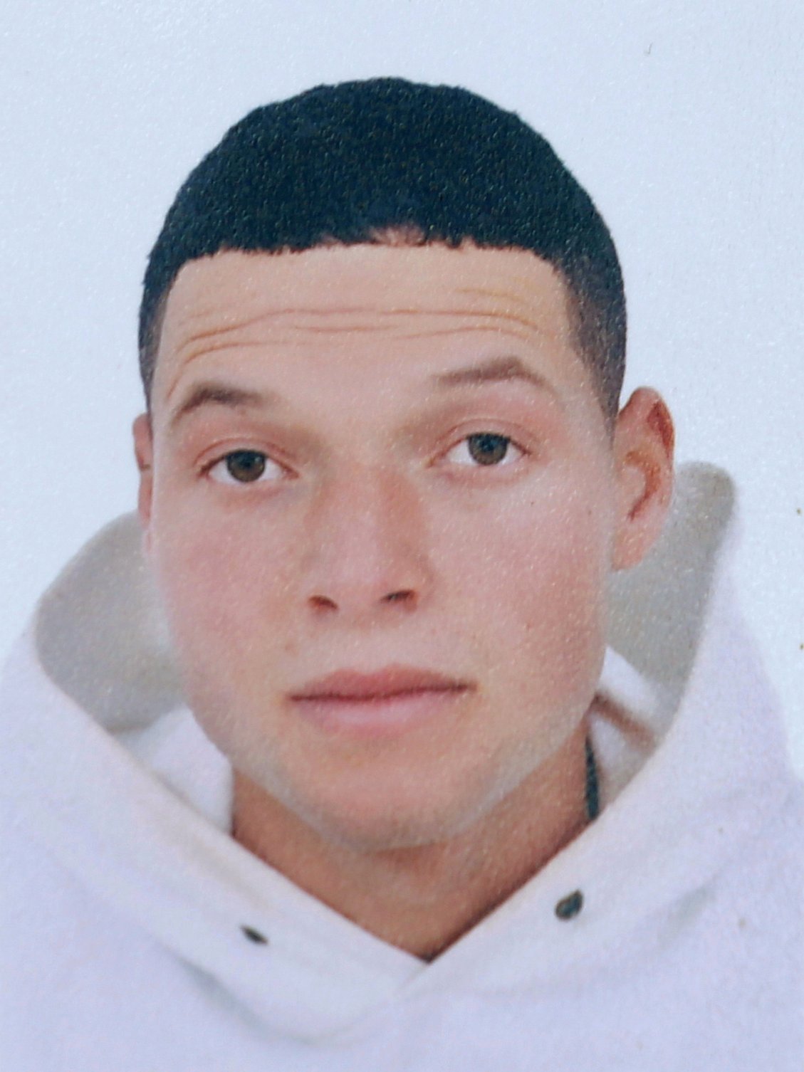 A picture of Brahim al-Aouissaoui, who is suspected by French police and Tunisian security officials of carrying out Thursday"s attack in Nice, is seen in this undated photo provided by his family on October 30, 2020