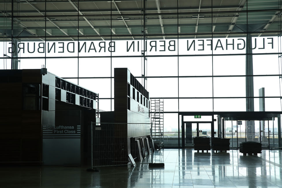 Terminal del aeropuerto BER.