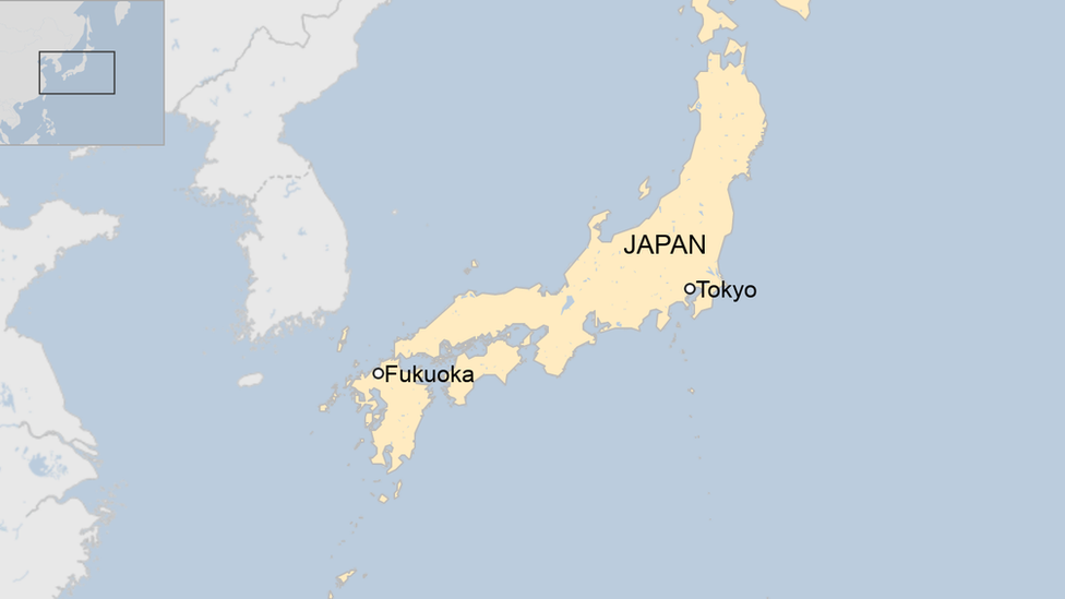 Japan map