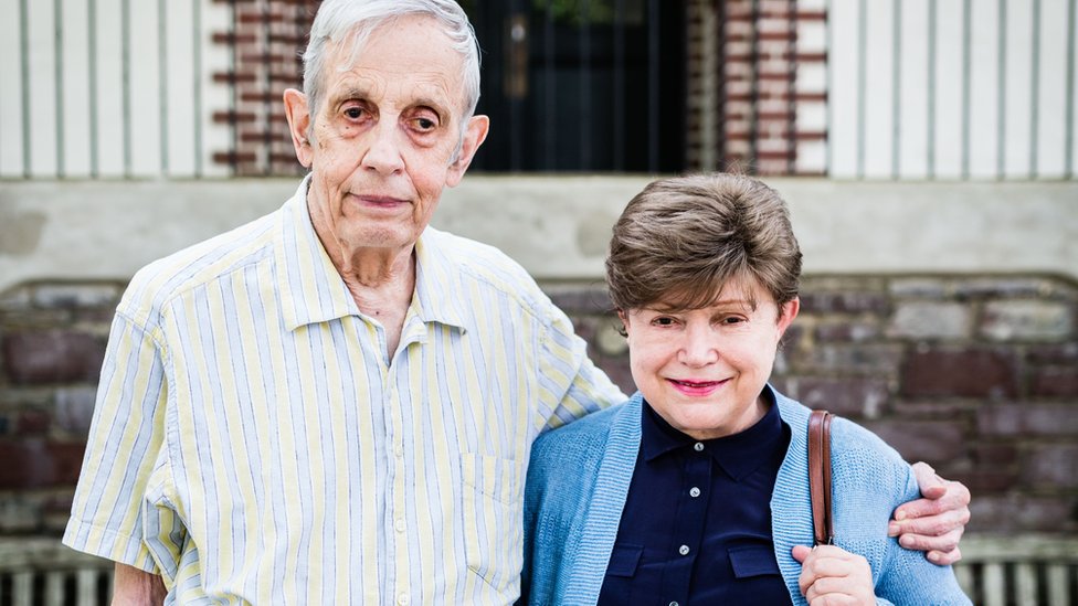John Nash y Alicia Lardé