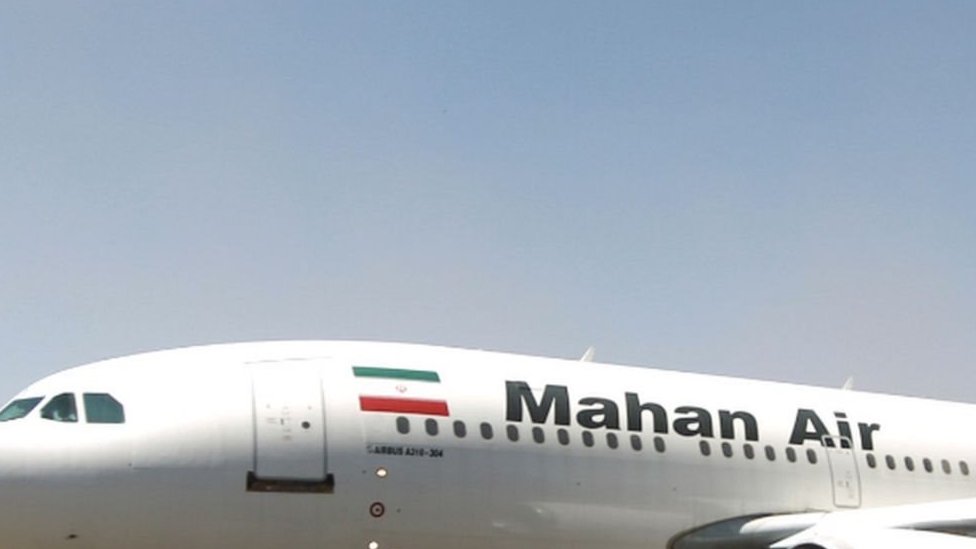 Avión de Mahan Air