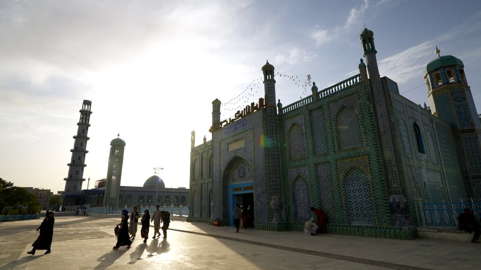 Mesquita em Mazar-i-Sharif