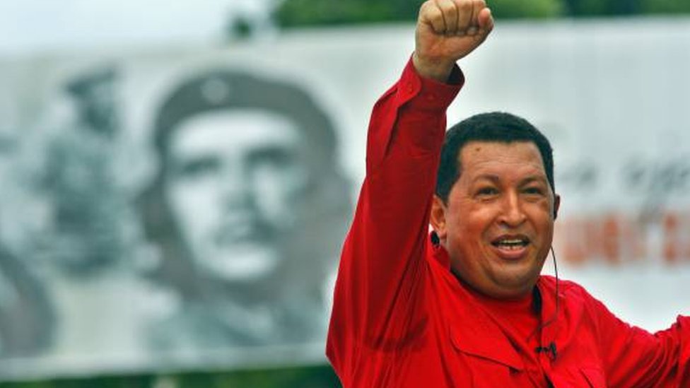 Hugo Chavez.