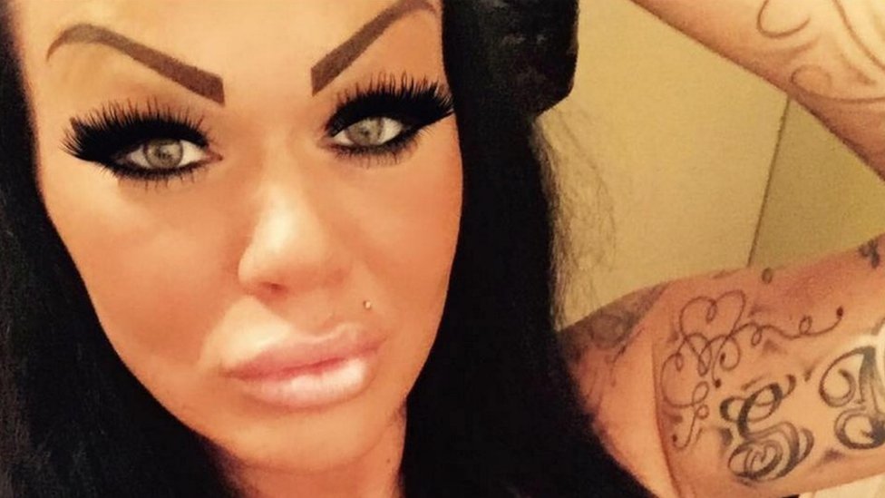 tattooed eyebrows gone wrong