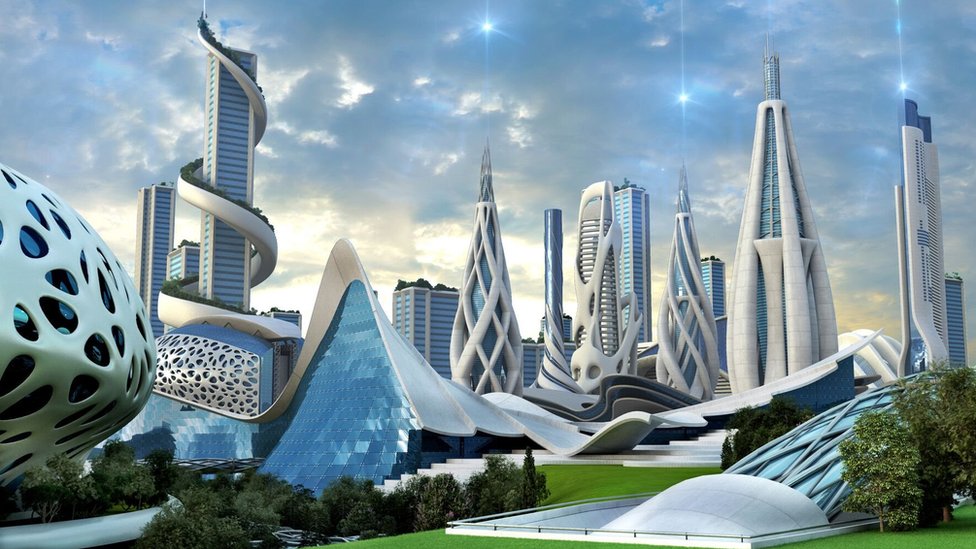 Futuristic city