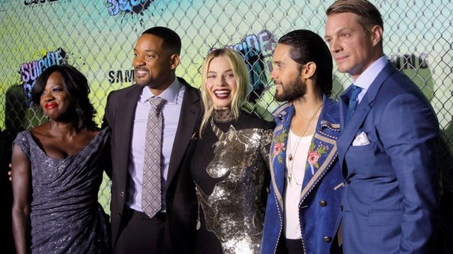 Meet The Cast From Suicide Squad Bbc News