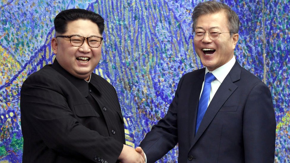 Predsednici dve Koreje
